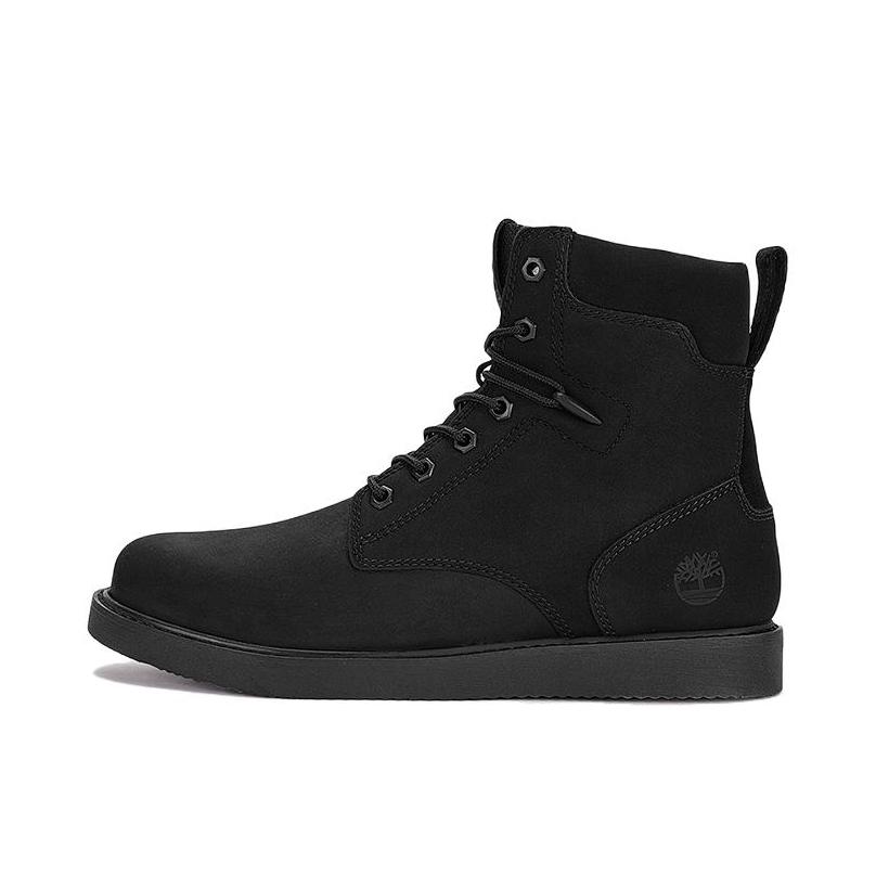推荐商品：Timberland/添柏岚 轻盈耐磨 时尚简约 防水 短筒 马丁靴 A5Y2H 黑色/深黑