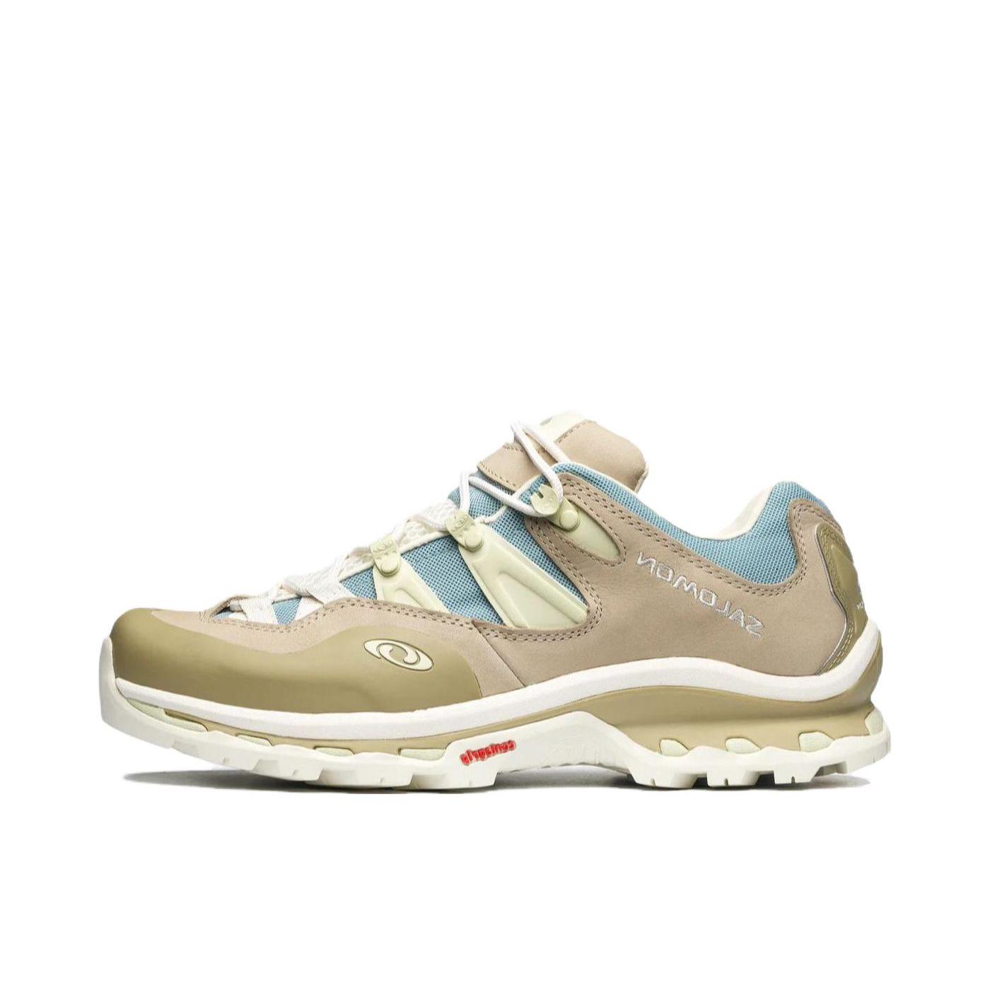 推荐商品：Salomon/萨洛蒙 XT-Quest 2 Advanced 户外 徒步 防滑 跑鞋 冬梨色/蓝色