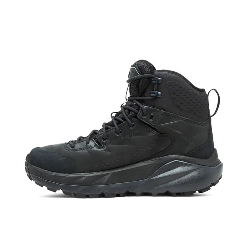 推荐商品：HOKA ONE ONE Kaha GTX 轻便防滑 防水耐磨 舒适缓震 耐用 支撑 登山 徒步鞋 全黑色