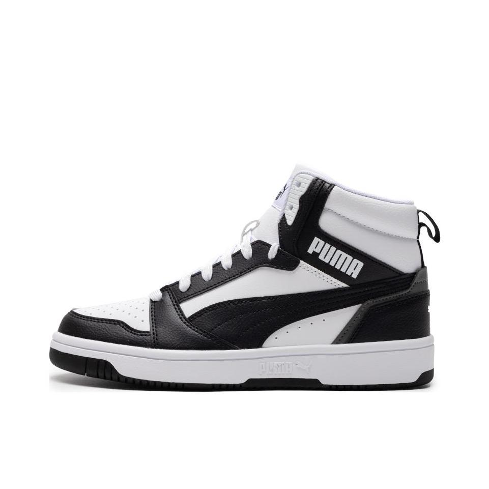 推荐商品：Puma/彪马 Rebound V6 小白鞋 板鞋 防滑耐磨舒适透气轻便复古百搭薄底耐穿篮球风 黑色/纯白色