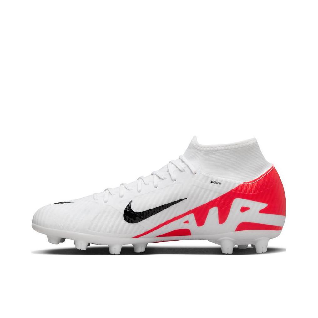 推荐商品：Nike Zoom Mercurial Superfly 9 Academy HG 入门 胶质短钉 硬场地 轻巧 足球鞋 白色