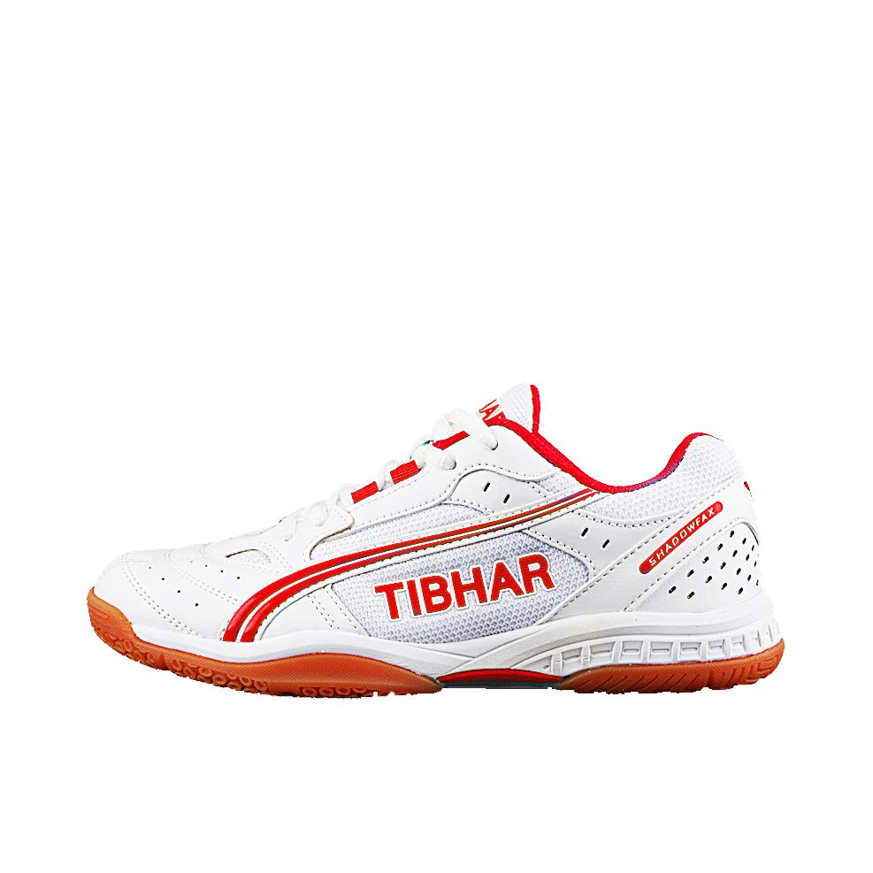 推荐商品：TIBHAR/挺拔 飞舞 专业比赛 缓震透气 防滑耐磨 运动 乒乓球鞋 01919 白色/红色