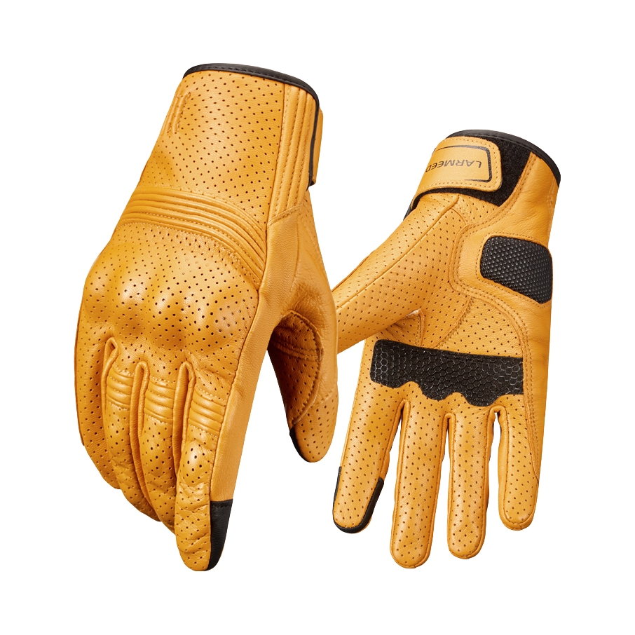 推荐商品：刘伯初 C2 山羊皮 防摔 保暖 触屏 通勤 摩托车手套