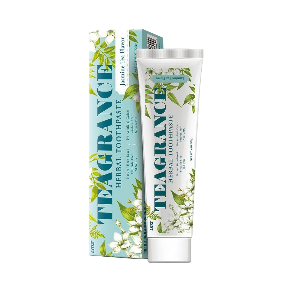 推荐商品：两面针 龙井茉莉茶香味牙膏 长效清新不含氟清洁口腔去黄