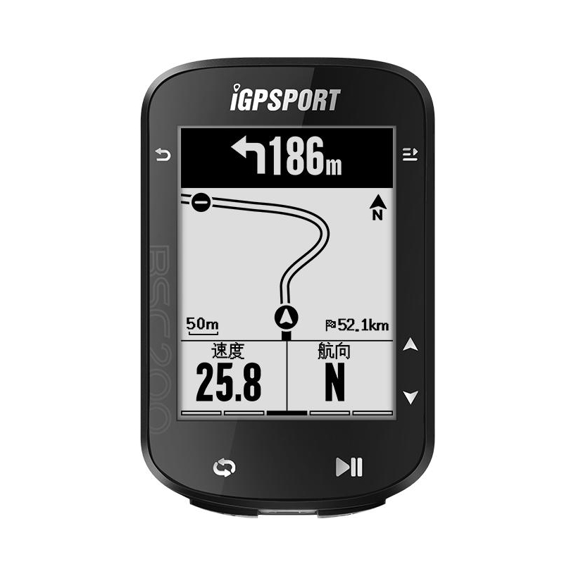推荐商品：IGPSPORT BSC200 智能 轨迹导航 测速 自行车码表