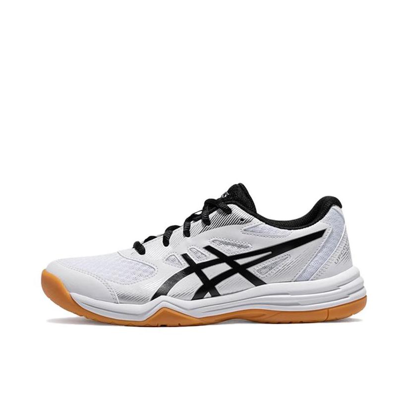 推荐商品：Asics/亚瑟士 Upcourt 5 轻便 透气 网面 排球鞋 大童/白色/黑色