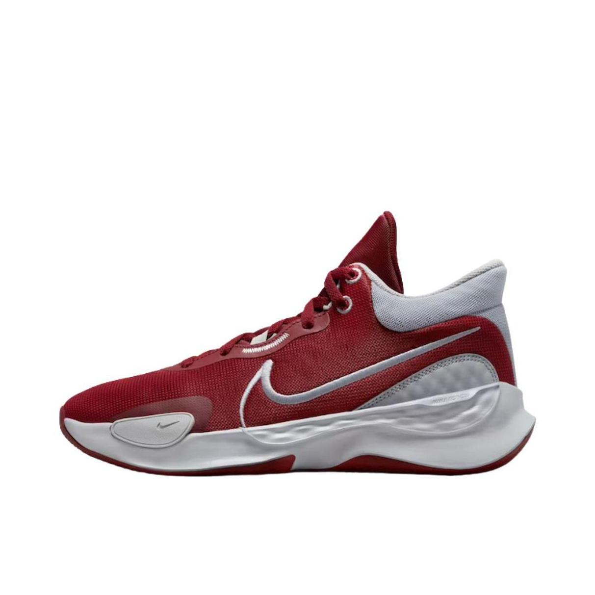 推荐商品：Nike Renew Elevate 3 篮球鞋 抗扭减震透气舒适轻便防滑耐磨抓地实战织物 红色