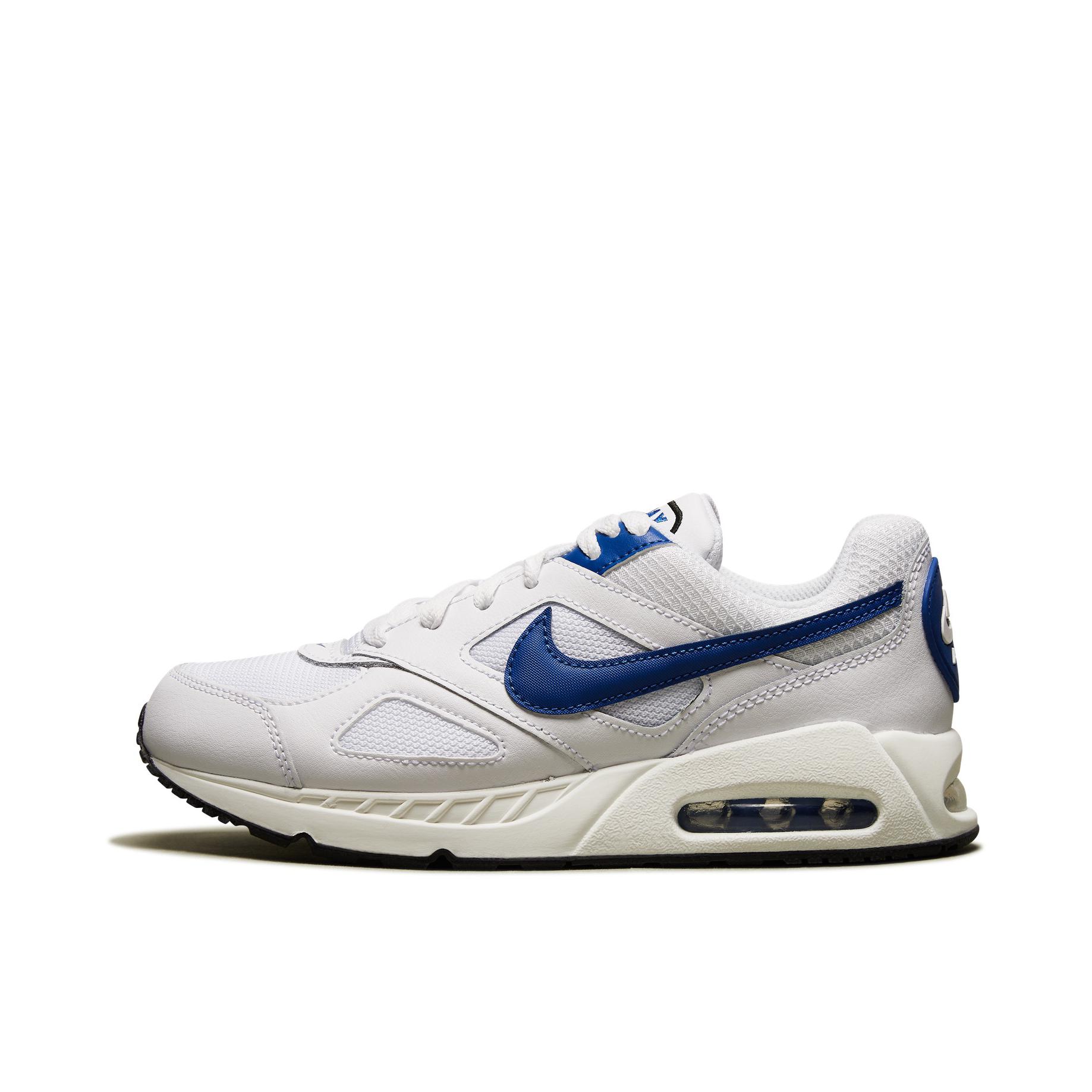 推荐商品：Nike Air Max IVO 跑鞋 缓震轻便透气防滑耐磨复古支撑抓地 大童/灰色/蓝色
