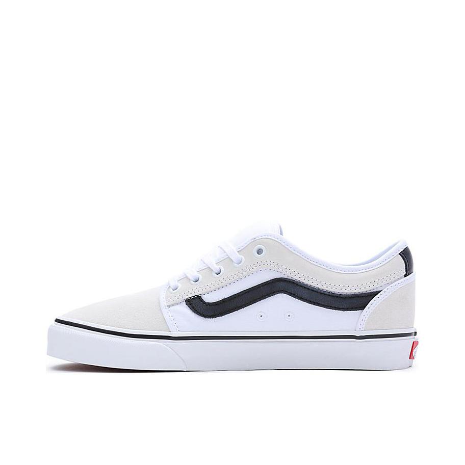 推荐商品：Vans/范斯 Skate Chukka 板鞋 舒适休闲防滑耐磨 白色/米白/黑色
