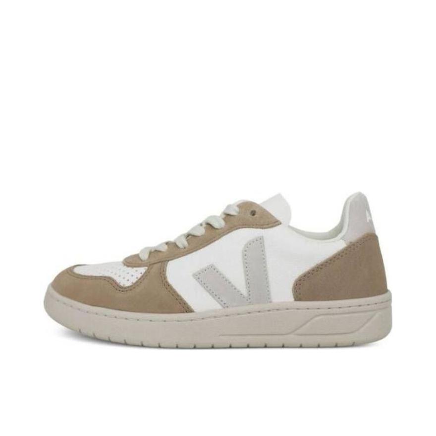 推荐商品：VEJA V10 舒适简约 时尚耐磨 复古 运动休闲鞋 VX0102803 灰色/棕色