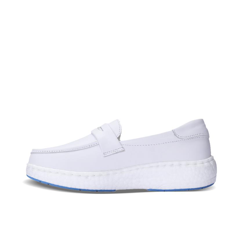 推荐商品：绯樱 圆头厚底 单鞋 BT1909 白色