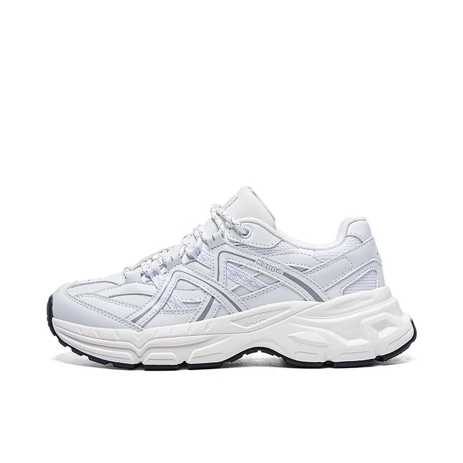 推荐商品：【李权哲同款】Kappa 老爹鞋 轻便软底防滑耐磨 K0DZ5MC28CJ 韩国白/鲨鱼灰