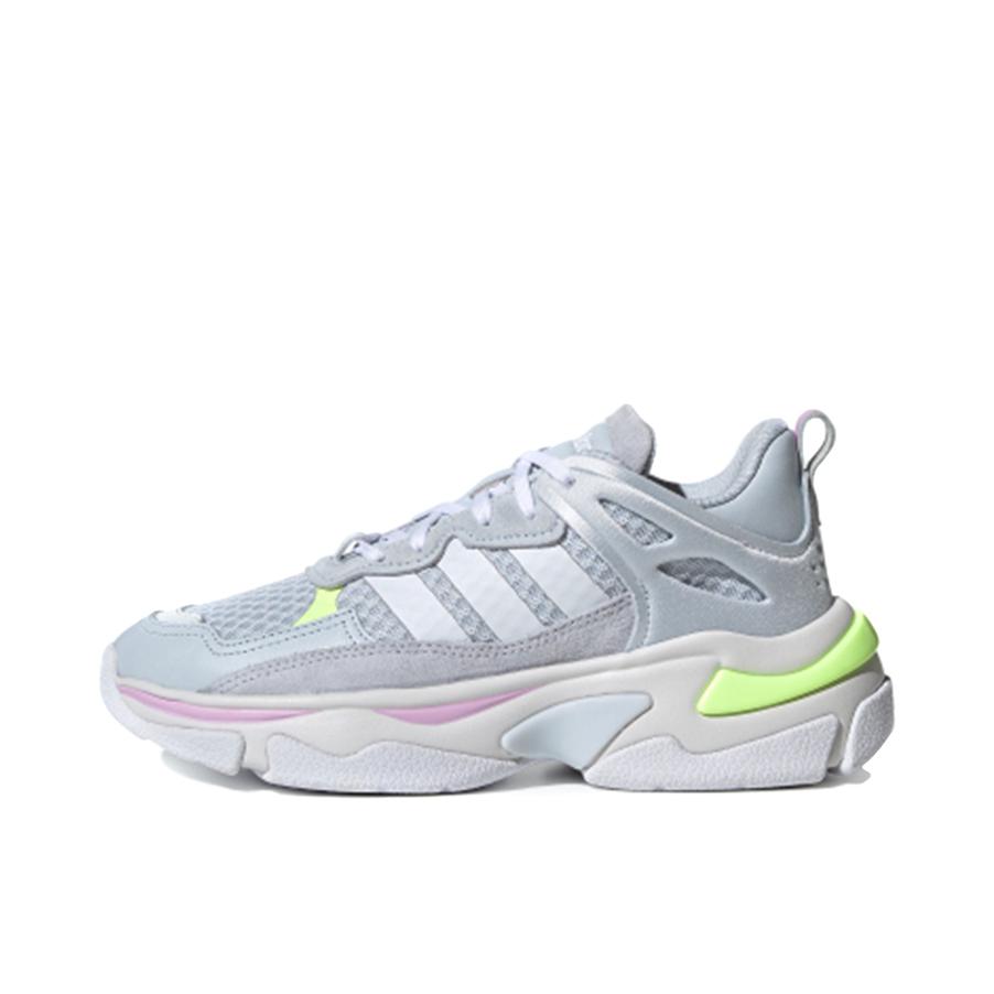 推荐商品：adidas neo Boujirun 运动休闲鞋 复古时尚防滑耐磨舒适轻便 灰色/绿色