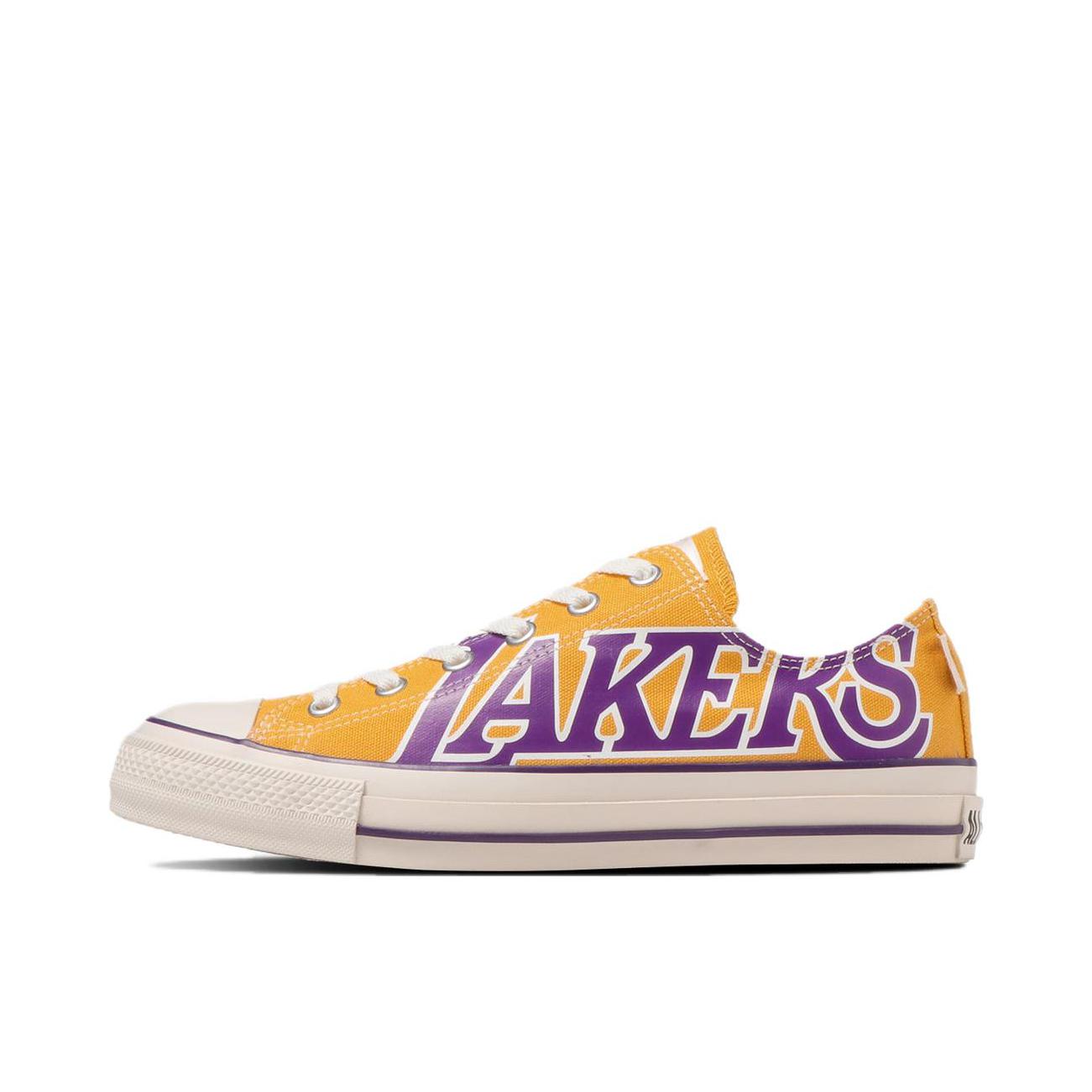 推荐商品：Converse/匡威 Chuck Taylor All Star 帆布鞋 常青款轻便防滑耐磨百搭复古圆头减震贴合高帮 NBA联名/黄色