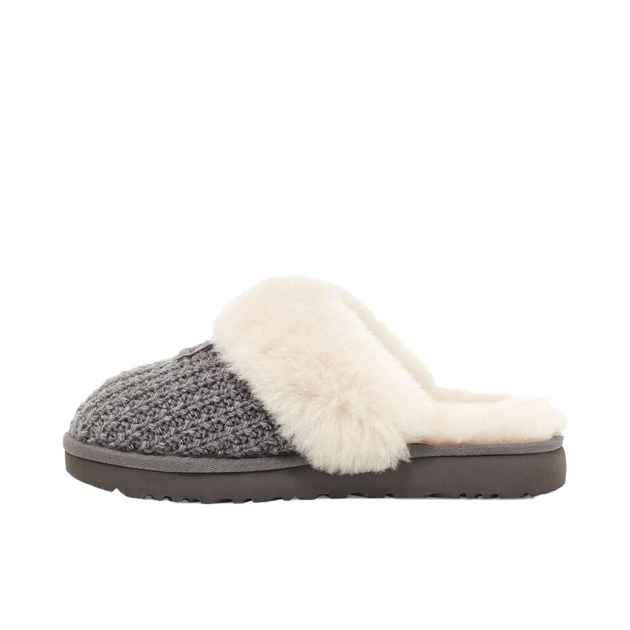 推荐商品：UGG Cozy Slipper 时尚舒适 休闲百搭 包头拖鞋 灰色/白色
