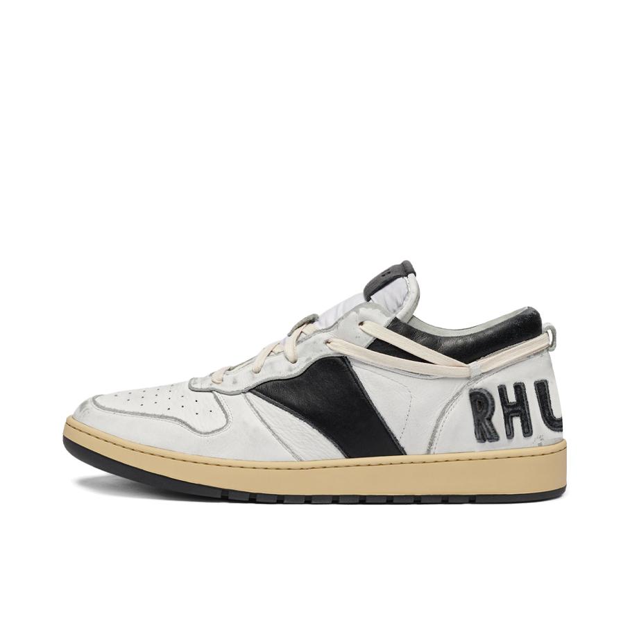 推荐商品：RHUDE 时尚复古 防滑耐磨 舒适轻便 百搭运动 篮球鞋 黑色/白色