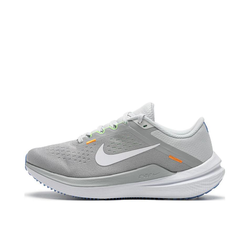 推荐商品：Nike Air Winflo 10 跑鞋 缓震回弹耐磨网面透气支撑短跑长跑圆头 女款/灰色