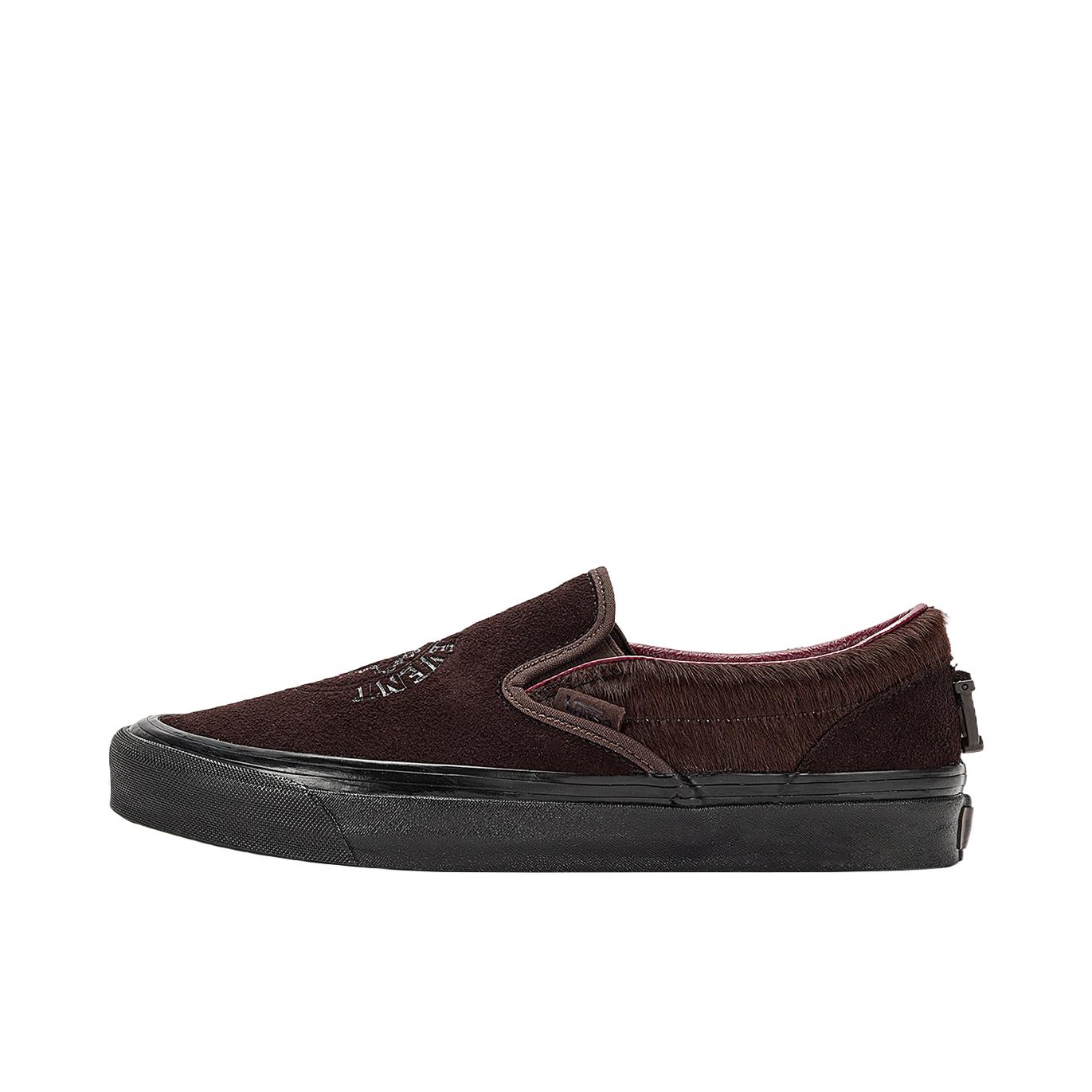 推荐商品：Vans/范斯 Classic Slip-on 防滑 简约 棋盘格 一脚蹬 百搭 休闲 帆布鞋 Randomevent联名/咖啡色