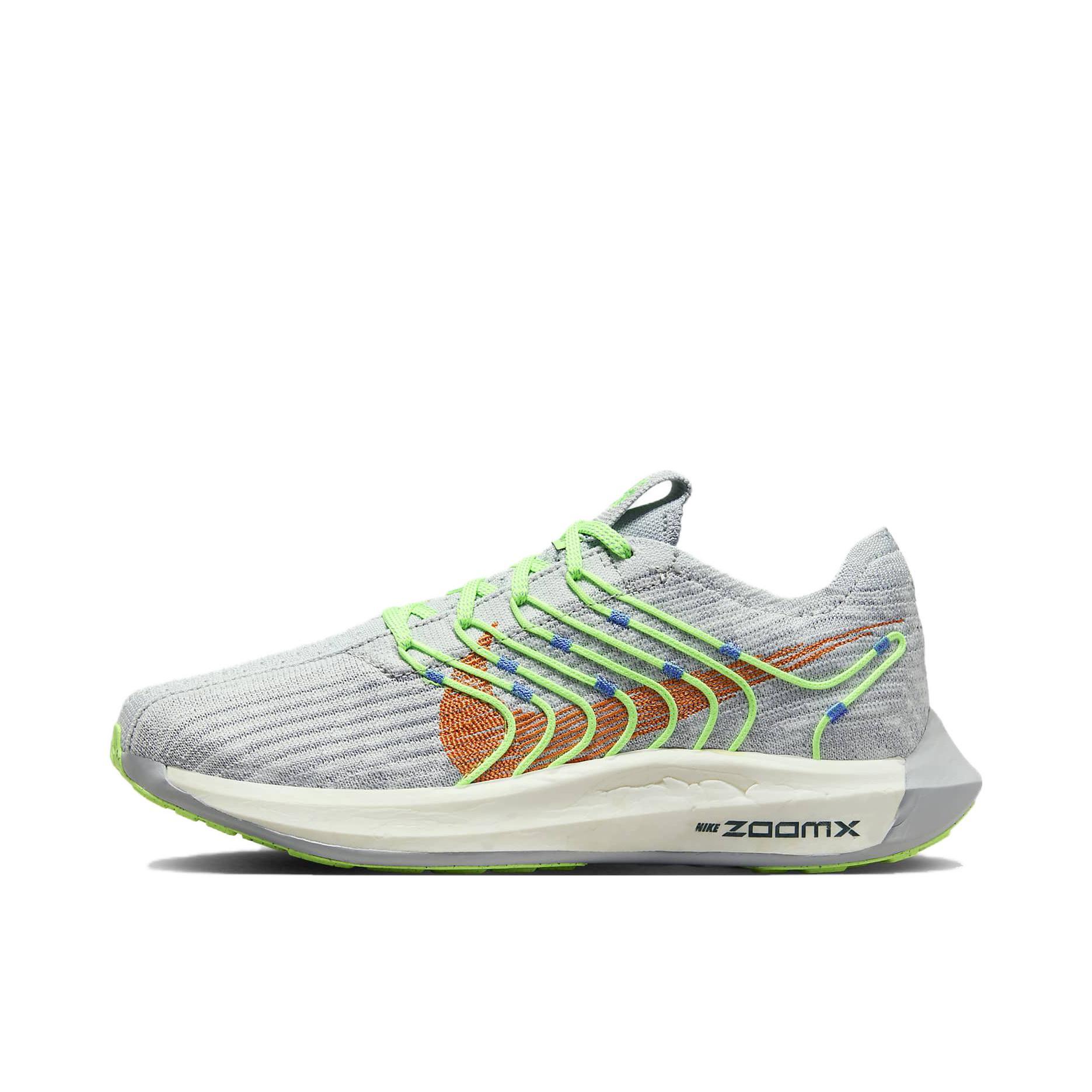 推荐商品：Nike Pegasus Turbo Next Nature 超级飞马 跑鞋 ZoomX泡棉缓震回弹织物 灰色/绿色