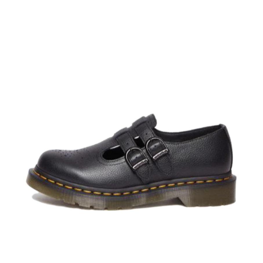 推荐商品：Dr.Martens 8065 一脚蹬 乐福鞋 玛丽珍鞋 皮鞋 黑色