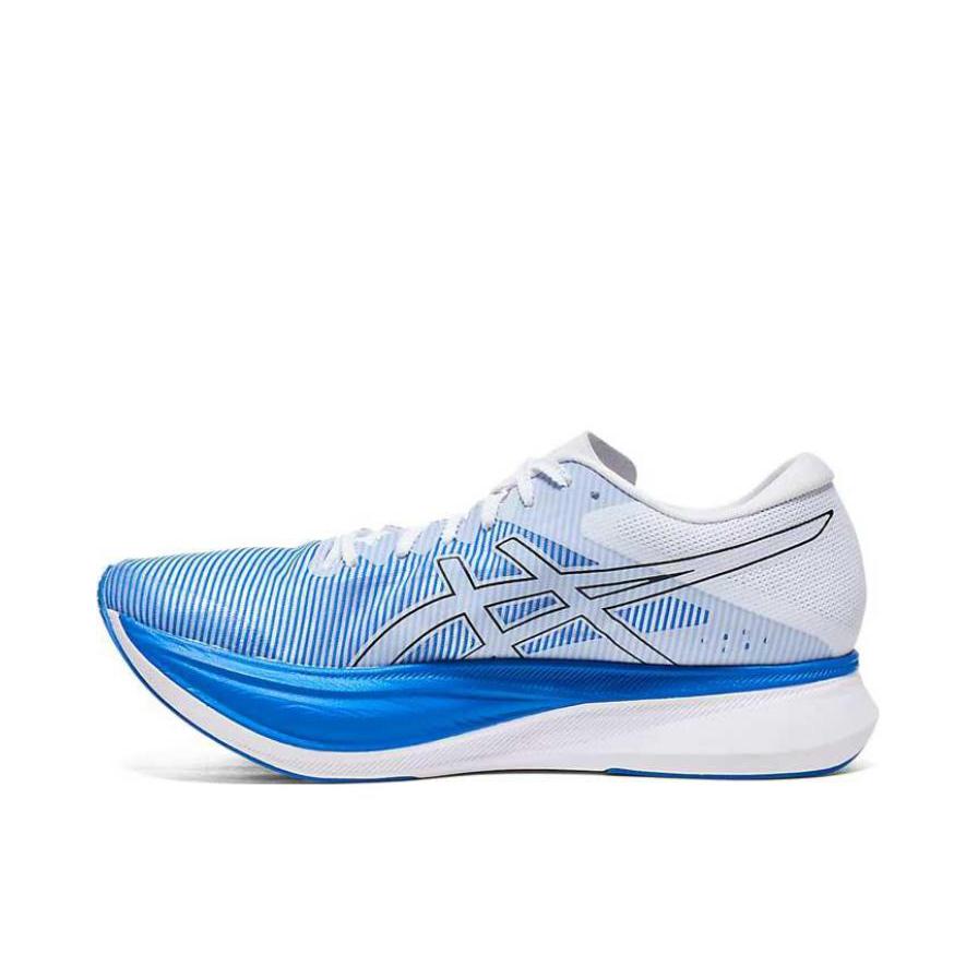 推荐商品：Asics/亚瑟士 S4 跑鞋 防滑耐磨舒适透气减震回弹百搭潮流碳板 蓝色/白色