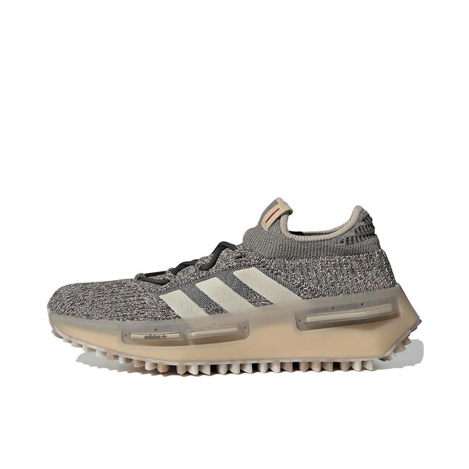 推荐商品：adidas originals NMD S1 缓震 织物 轻便 跑鞋 灰色