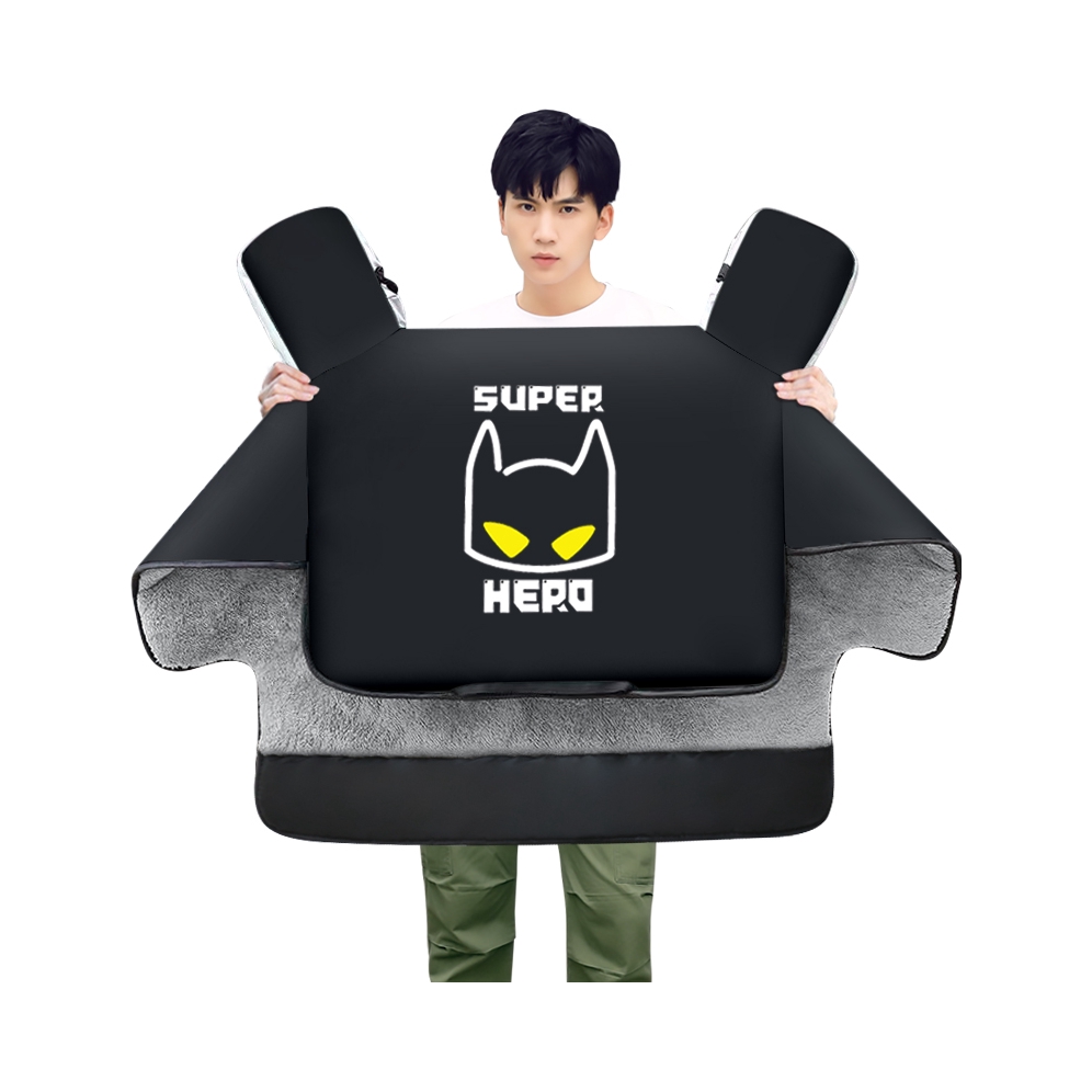 推荐商品：羽梵驰 双面加绒加厚 防水 保暖 电动车挡风被