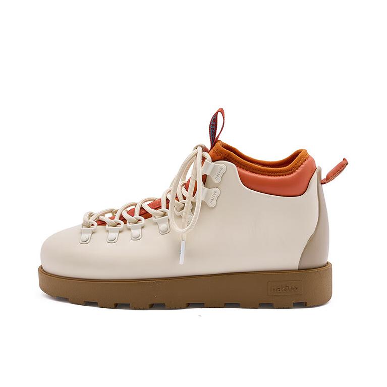 推荐商品：native shoes Fitzsimmons 3.0都市漫游系列 防水增高 可拆卸 短筒 马丁靴 31200602 燕麦奶/浅棕