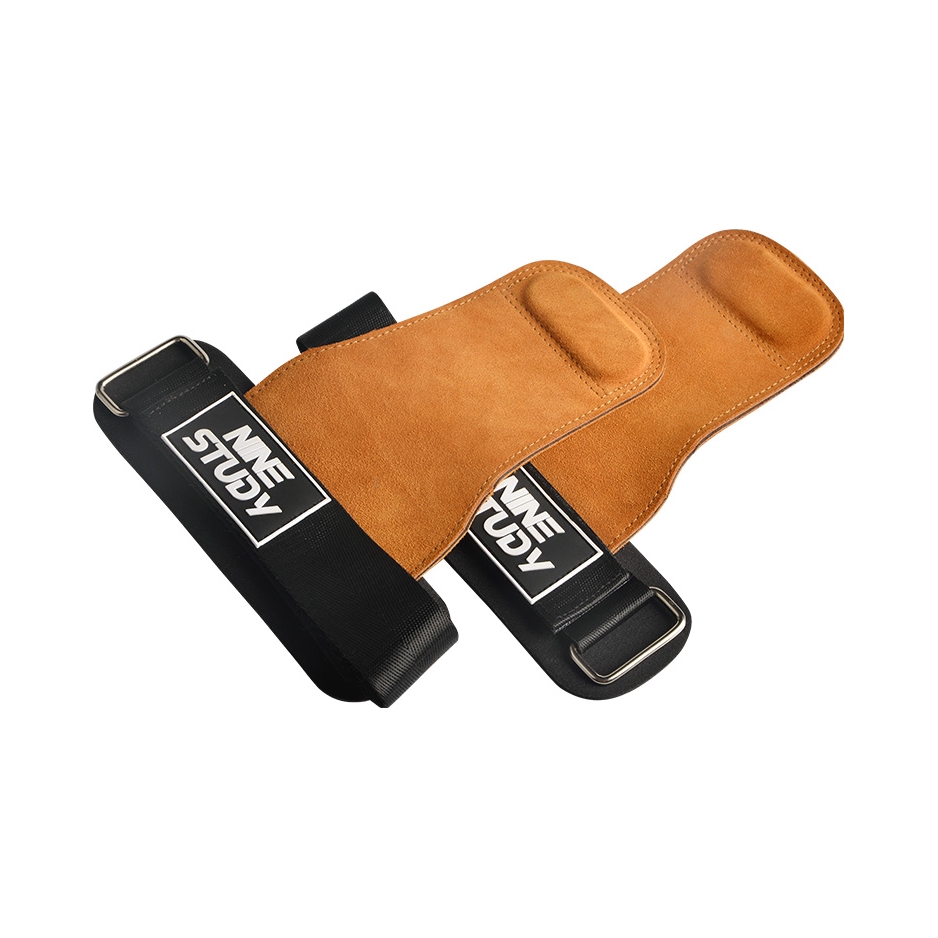 推荐商品：九研 硬拉健身 单杠练背 牛皮护腕 M-1181