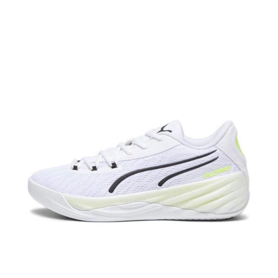 推荐商品：Puma/彪马 All Pro Nitro 哈利伯顿 舒适稳定 缓震回弹 抗扭 防滑耐磨 篮球鞋 白色/米色