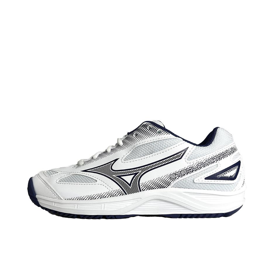 推荐商品：Mizuno/美津浓 耐磨 减震防滑 透气灵活 排球鞋 X1GC230735 白色/灰色