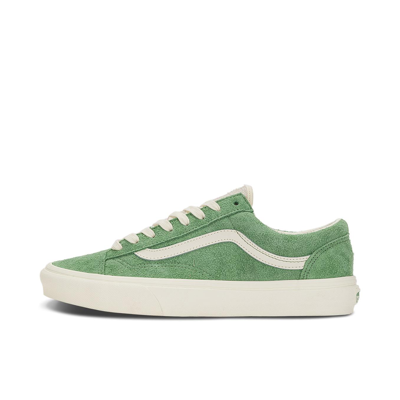 推荐商品：Vans/范斯 Style 36 滑板鞋 板鞋 舒适轻便防滑耐磨复古百搭帆布拼接防水运动 绿色