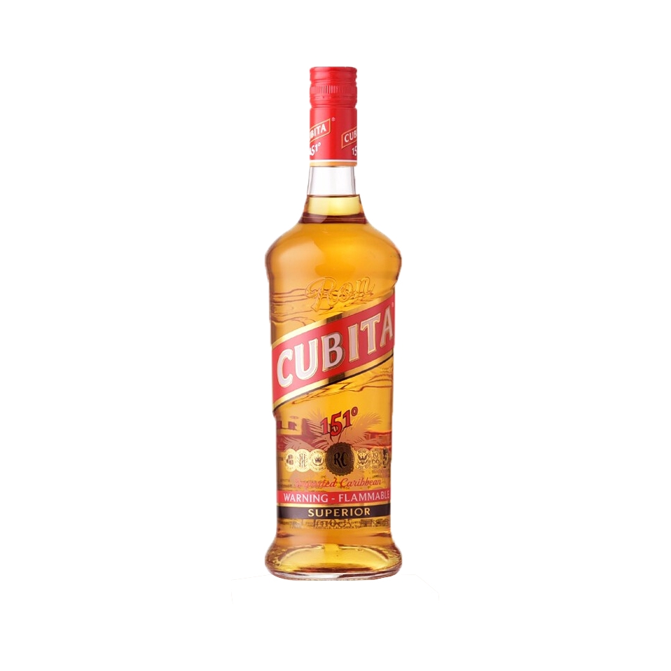 推荐商品：古贝塔 151朗姆酒 75%Vol.