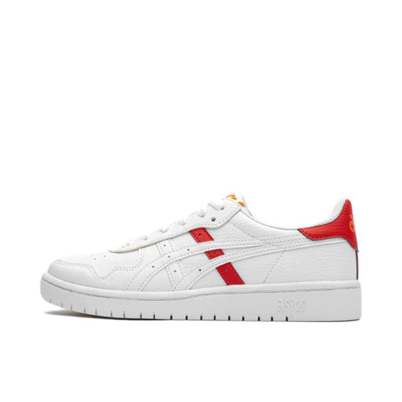 推荐商品：Asics/亚瑟士 Tiger Japan S 板鞋 薄底潮流休闲复古透气防滑耐磨 大童/白色/红色