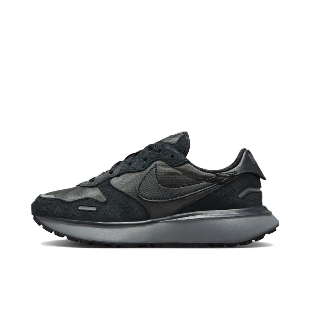 推荐商品：Nike Phoenix Waffle 运动休闲鞋 舒适缓震防滑耐磨轻便透气复古百搭圆头 黑色