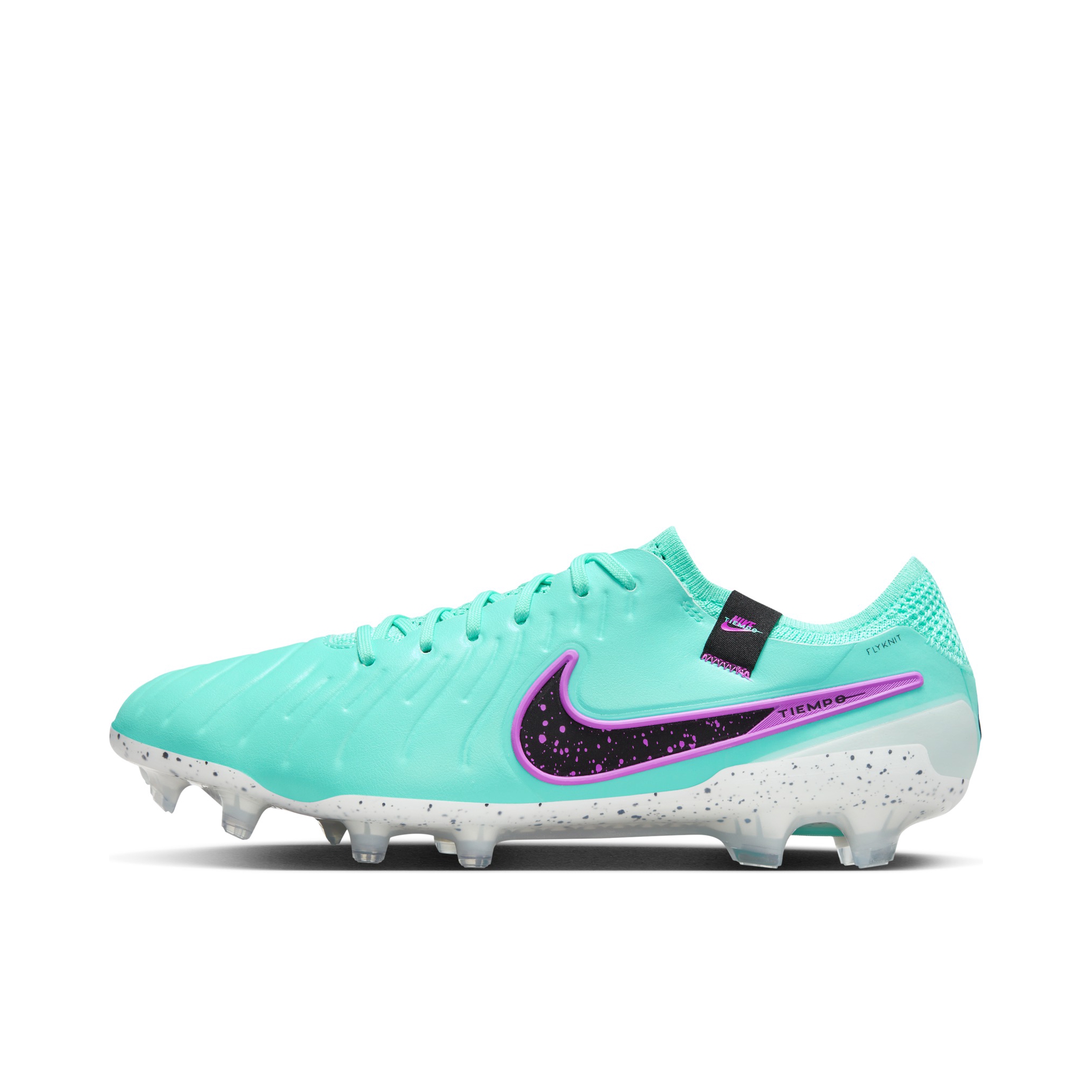推荐商品：Nike Tiempo Legend 10 Elite FG 顶级 胶质长钉 硬质天然草地 防滑耐磨 足球鞋 宝石绿