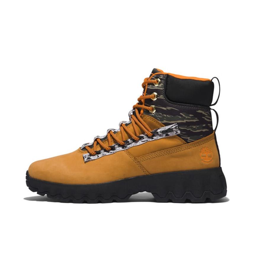 推荐商品：Timberland/添柏岚 Edge 户外休闲 防滑耐磨 防水 徒步鞋 小麦色