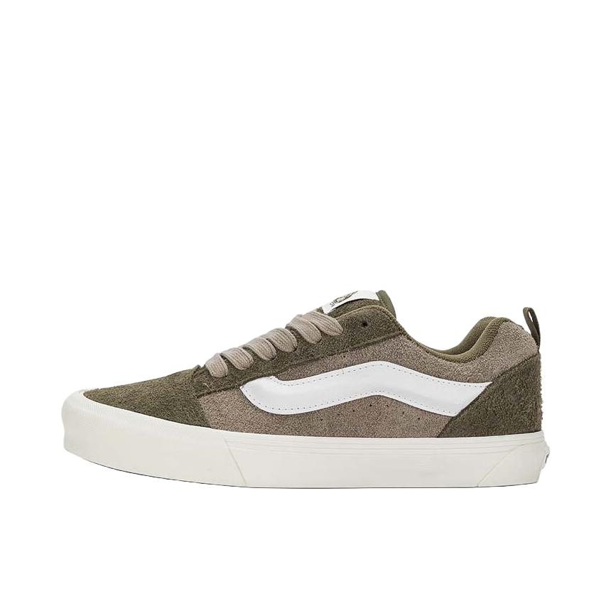 推荐商品：Vans/范斯 Knu-Skool 板鞋 面包鞋 滑板鞋 复古美式时尚防水支撑贴合圆头 绿色