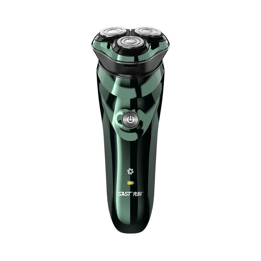 推荐商品：SAST/先科 D08 电动剃须刀 全身水洗 LED灯显 刮胡刀 智能版充电式 防水 三刀头 干湿双剃 便携式 数显 长续航 大功率 快充