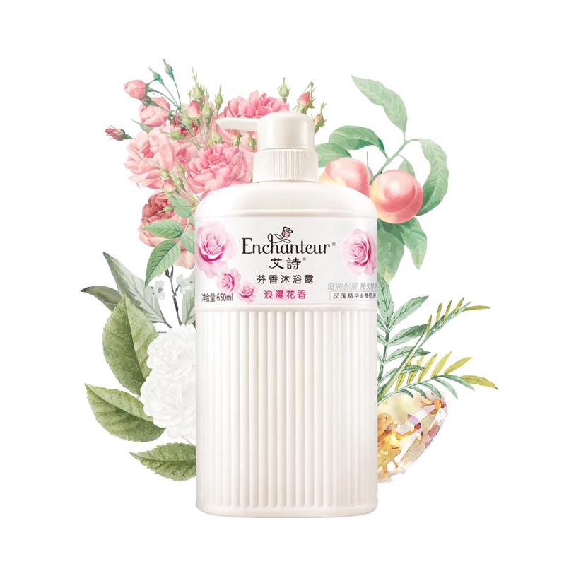 推荐商品：艾诗 香氛沐浴露 持久留香滋润保湿补水