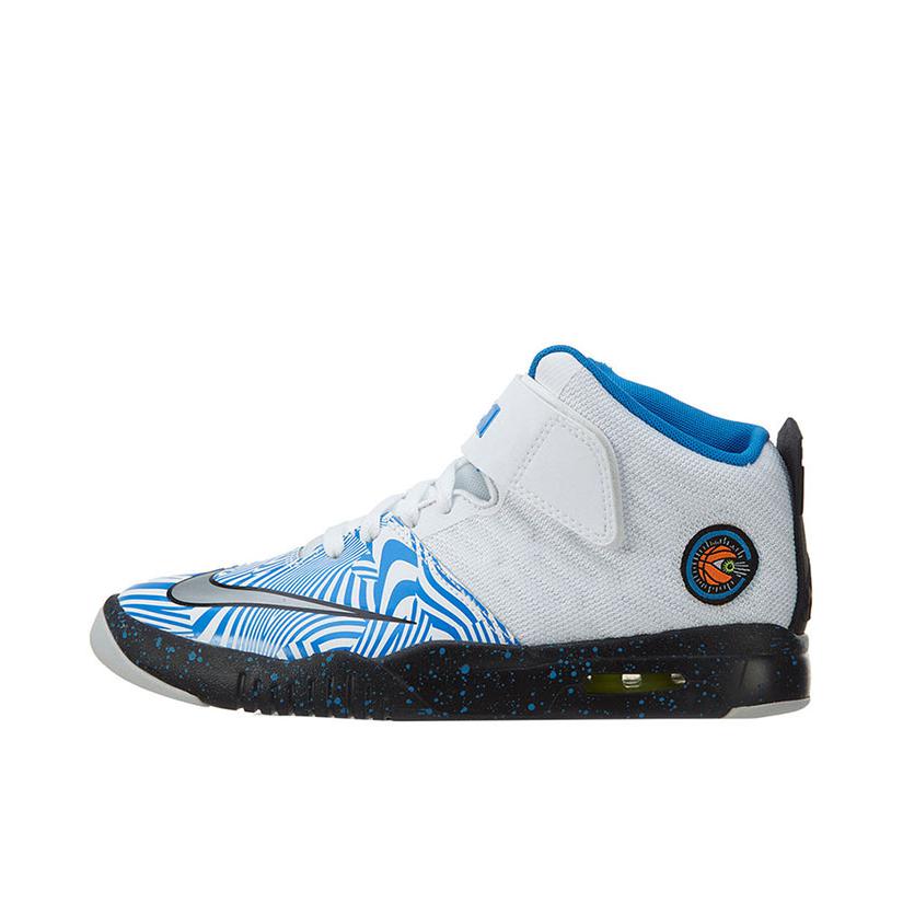 推荐商品：Nike Lebron Air Akronite 詹姆斯 篮球鞋 GS/白色/蓝色