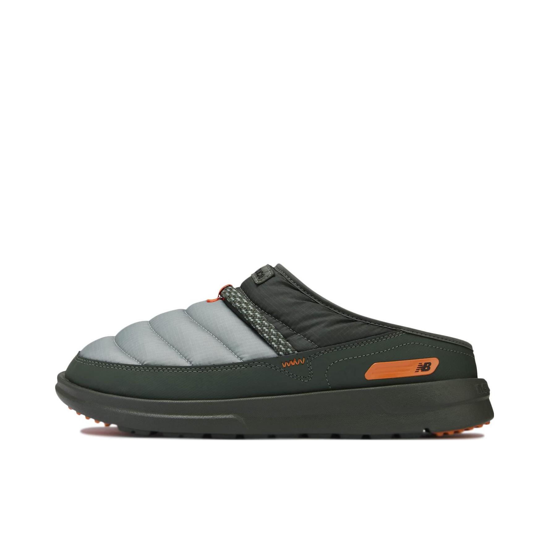 推荐商品：New Balance Caravan Mule Moc v2 舒适 保暖 防滑耐磨 休闲百搭 冬季拖鞋 军绿色