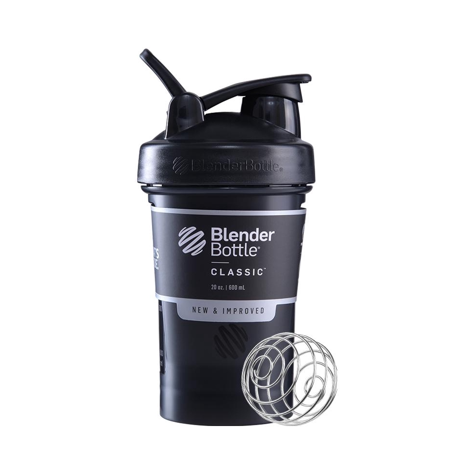 推荐商品：blender bottle/马修斯 运动健身系列 600mL 直饮式 PP 摇摇塑料水杯 CLASSIC 20oz V2