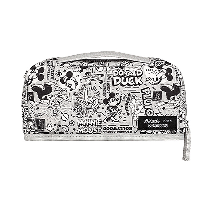 推荐商品：kokuyo/国誉 HACOHACO收纳包 卡通图案 小号学生文具 笔袋 拉链