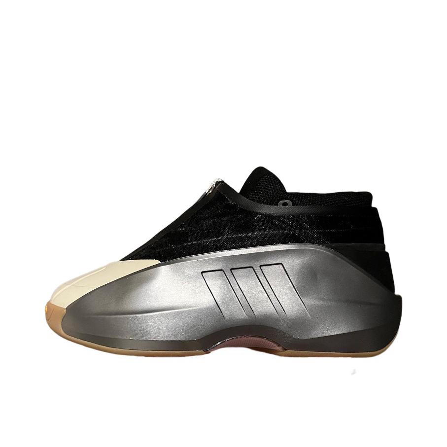 推荐商品：adidas Crazy Iiinfinity 篮球鞋 舒适减震防滑耐磨网布透气复古 银色/黑色