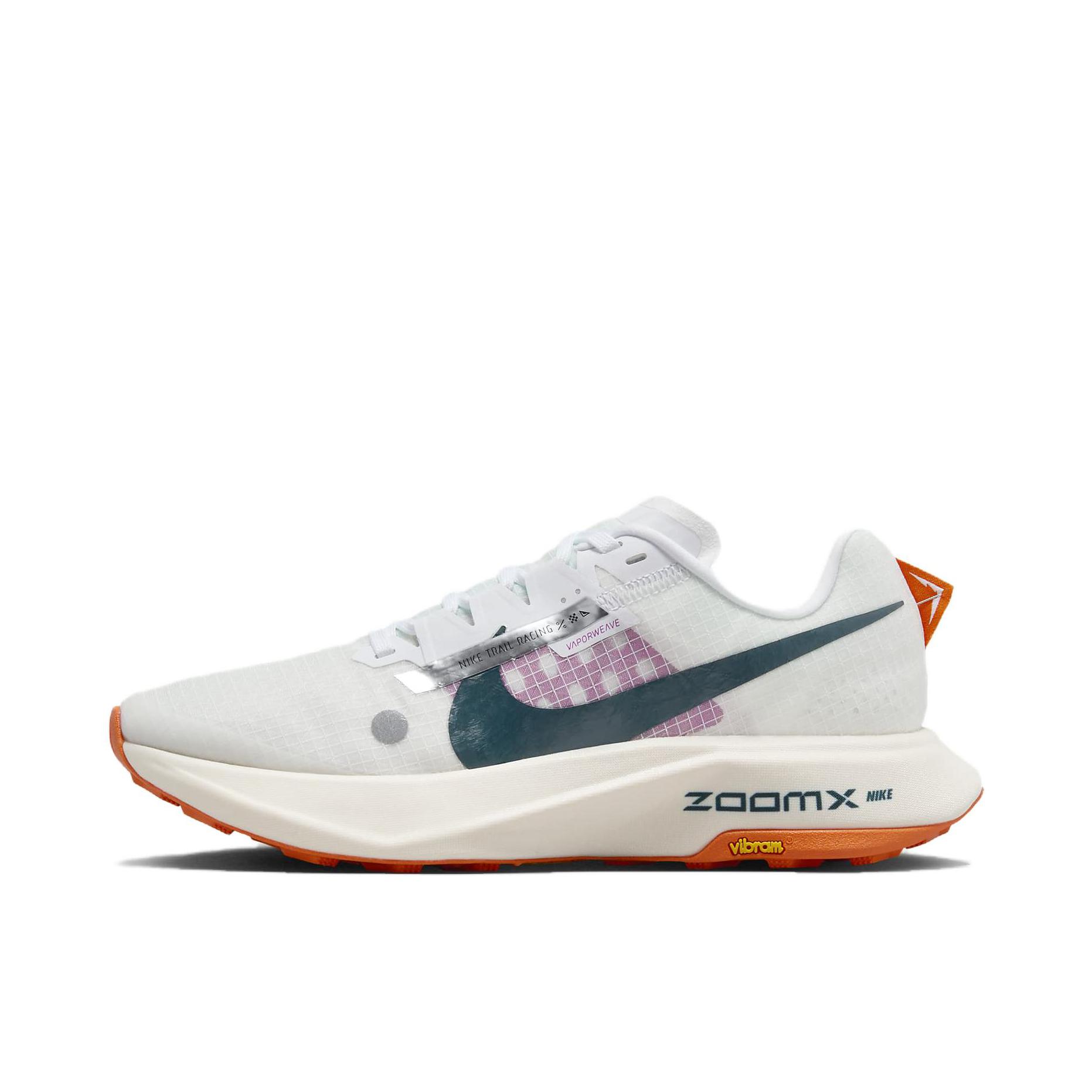 推荐商品：Nike Ultrafly 跑鞋 减震透气防滑耐磨舒适圆头碳板 白色/深丛林绿/安全橙
