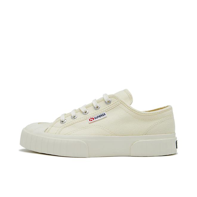 推荐商品：SUPERGA 复古松糕底 饼干鞋 帆布鞋 S5111SW 米色