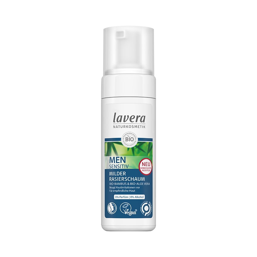 推荐商品：Lavera/拉薇 男士敏感温和剃须泡沫 舒缓软化