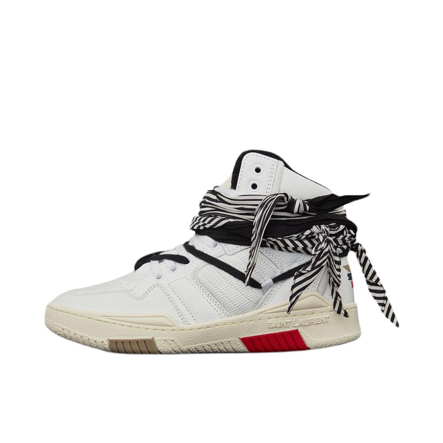 推荐商品：YSL/圣罗兰 百搭时尚 运动休闲鞋  68609304GDE9073 米色/白色/红色