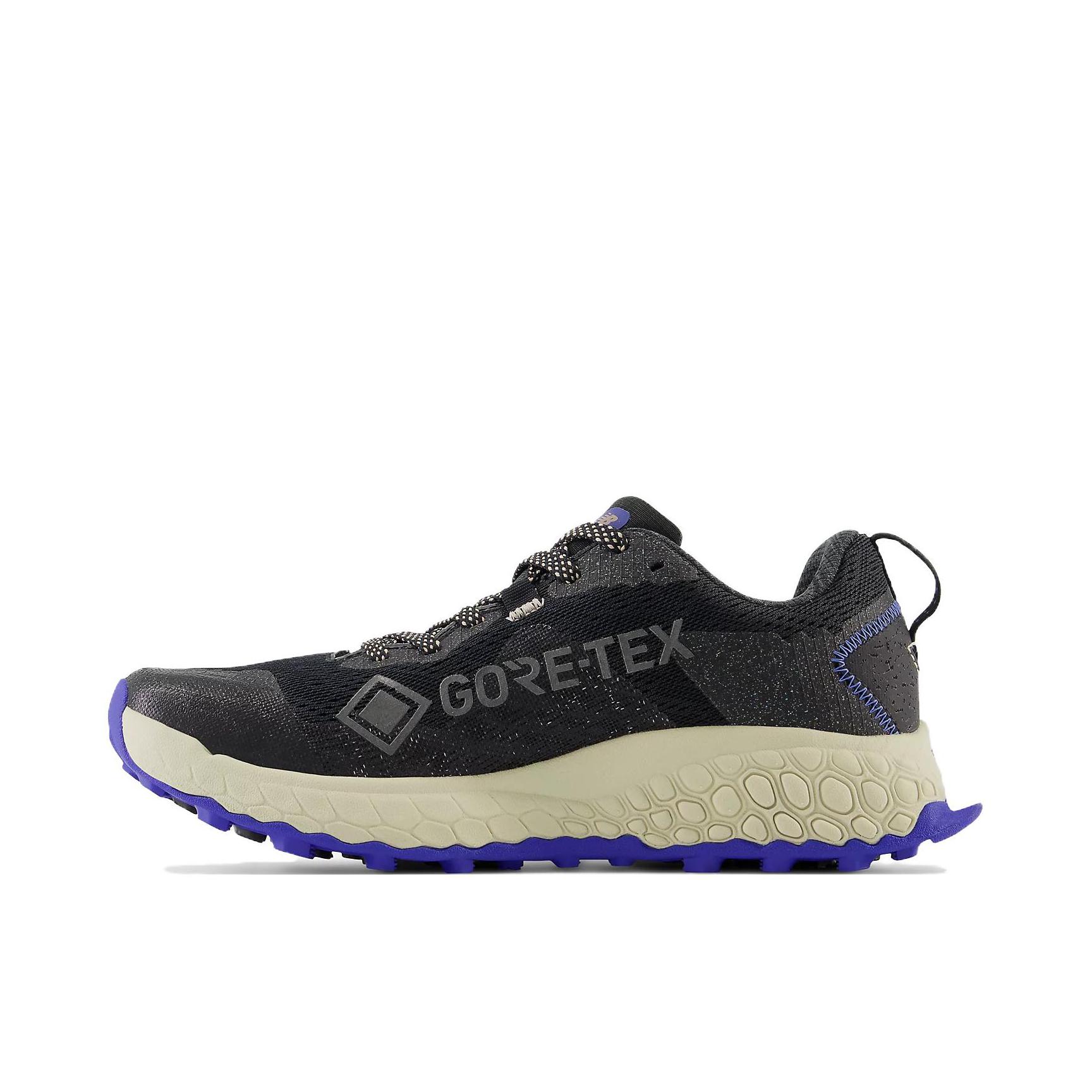 推荐商品：New Balance Fresh Foam X Hierro v7 跑鞋 防滑耐磨减震网布透气织物防水马拉松 女款/黑色/紫色